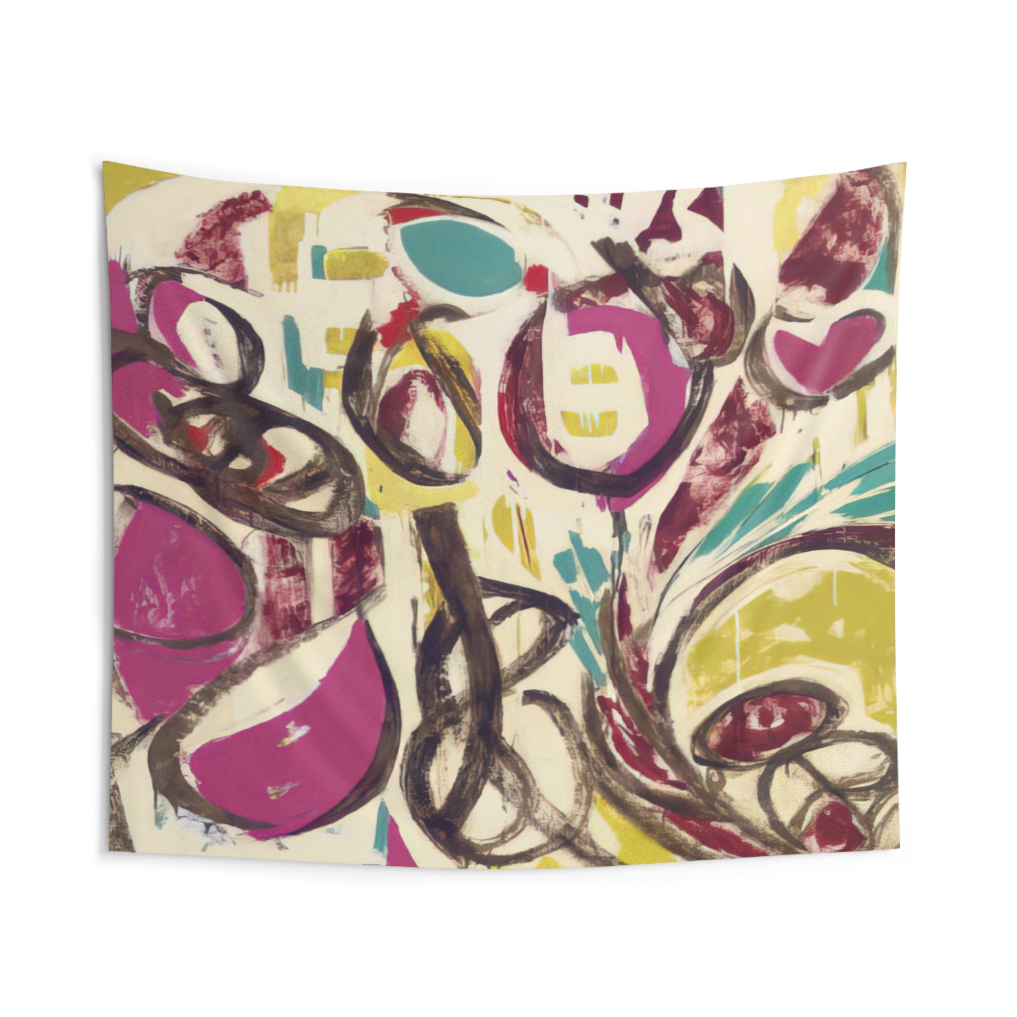 Thaw By Lee Krasner Tapestry | Lee Krasner Large Tapestry Art