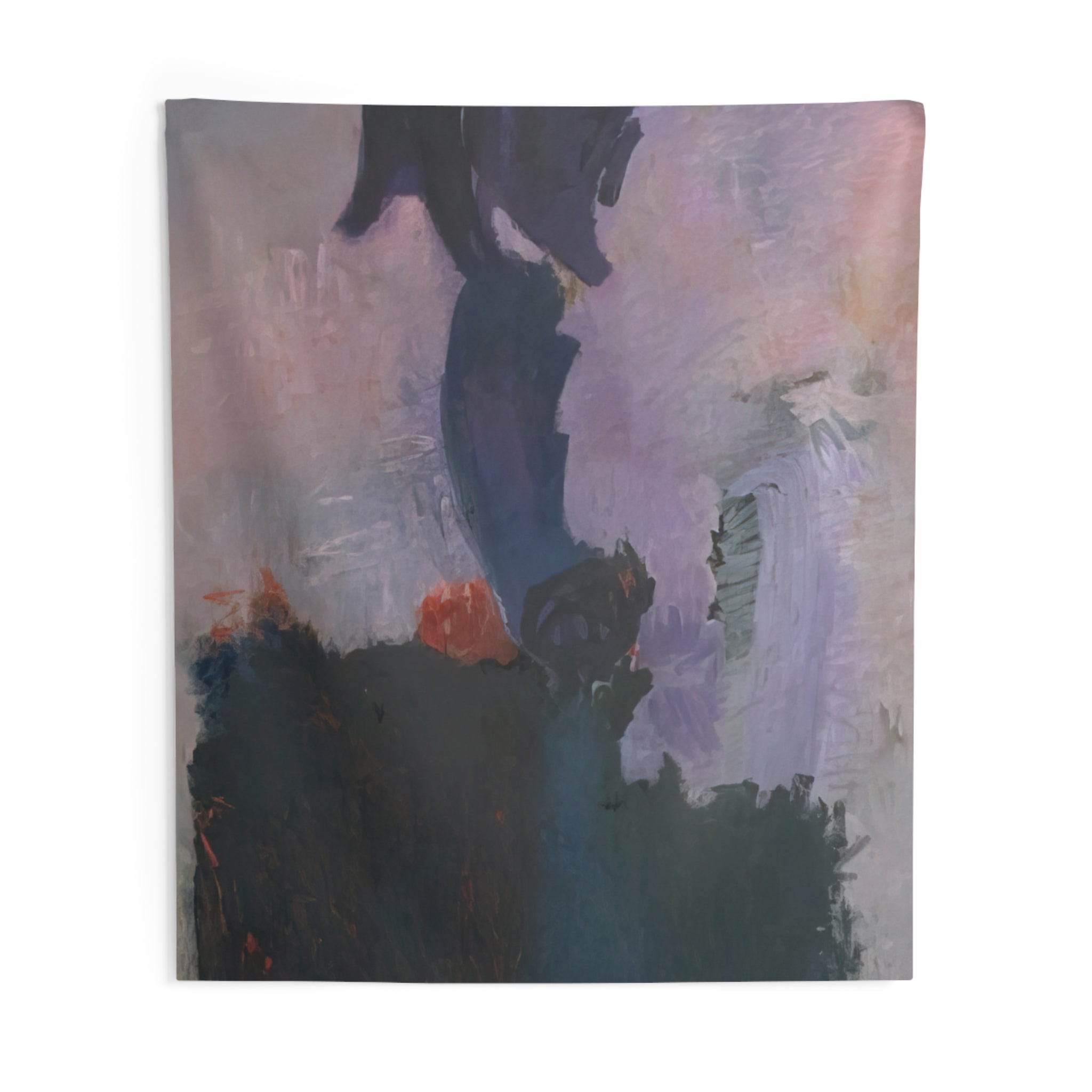 Embroidered Halo - 1958 By Adja Yunkers Tapestry | Adja Yunkers Large Tapestry Art