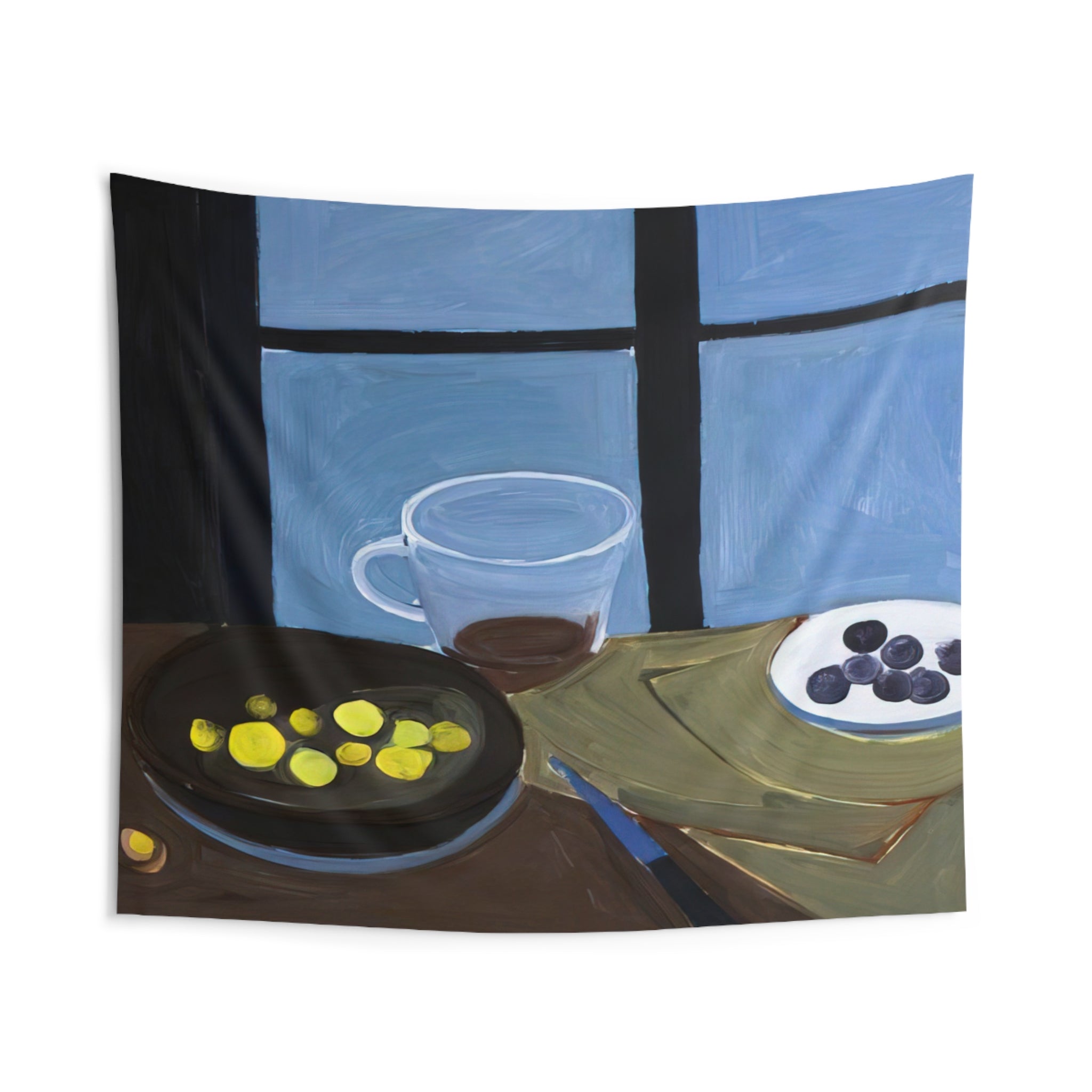 Still Life - 1949 By William Scott Tapestry | William Scott Large Tapestry Art