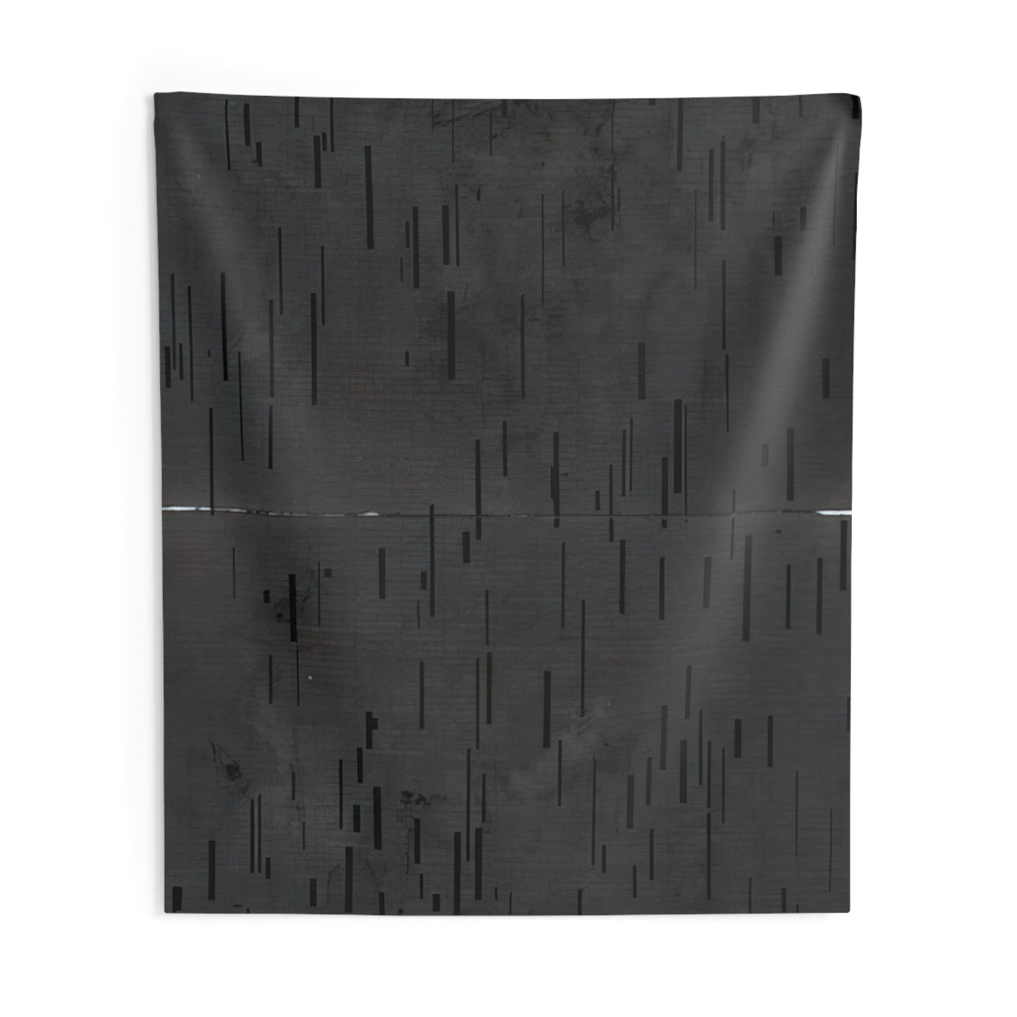 Global Village 1-36 - Abstract Expressionism By John Cage Tapestry | John Cage Large Tapestry Art