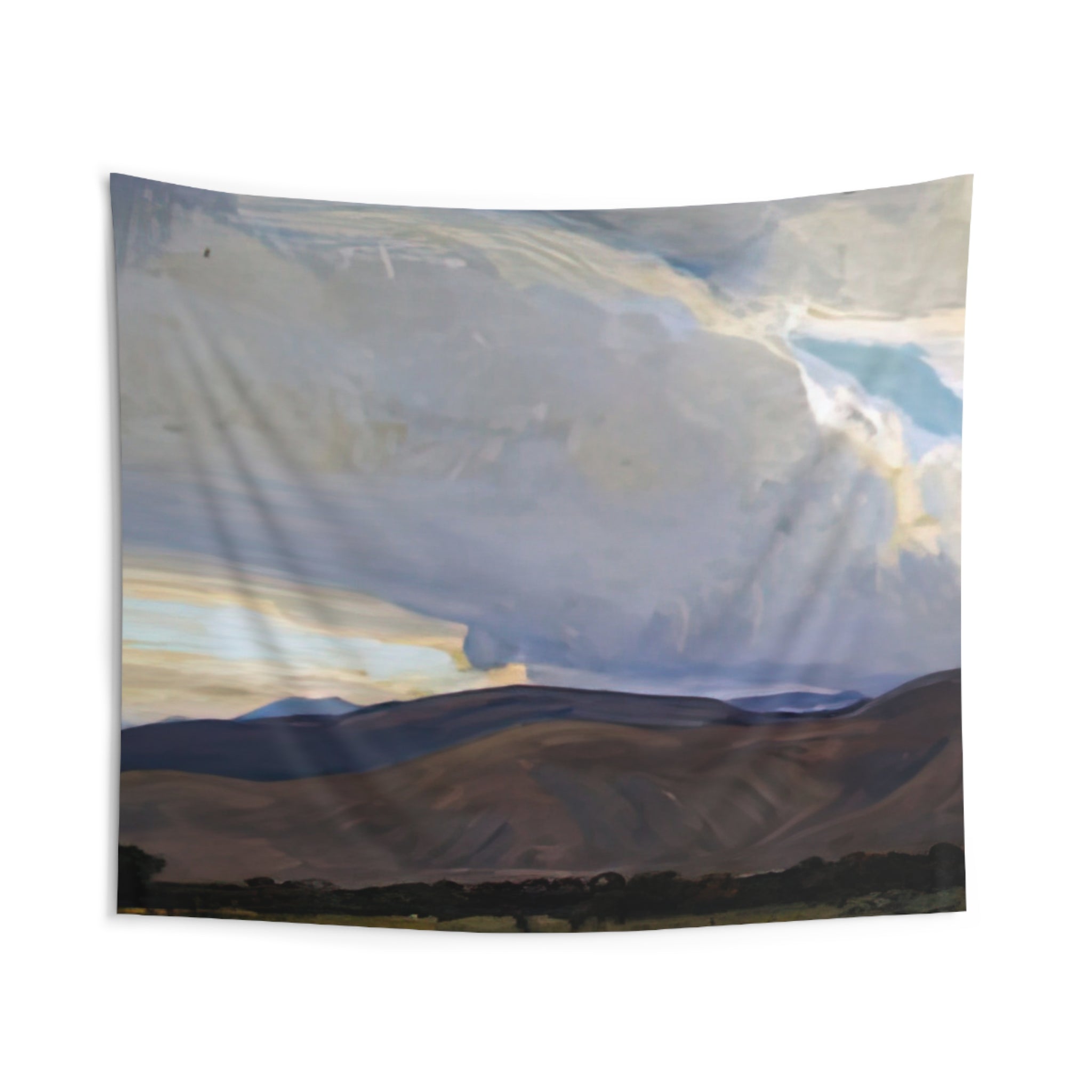 STORM FROM THE SIERRA 1937 By Maynard Dixon Tapestry | Maynard Dixon Large Tapestry Art