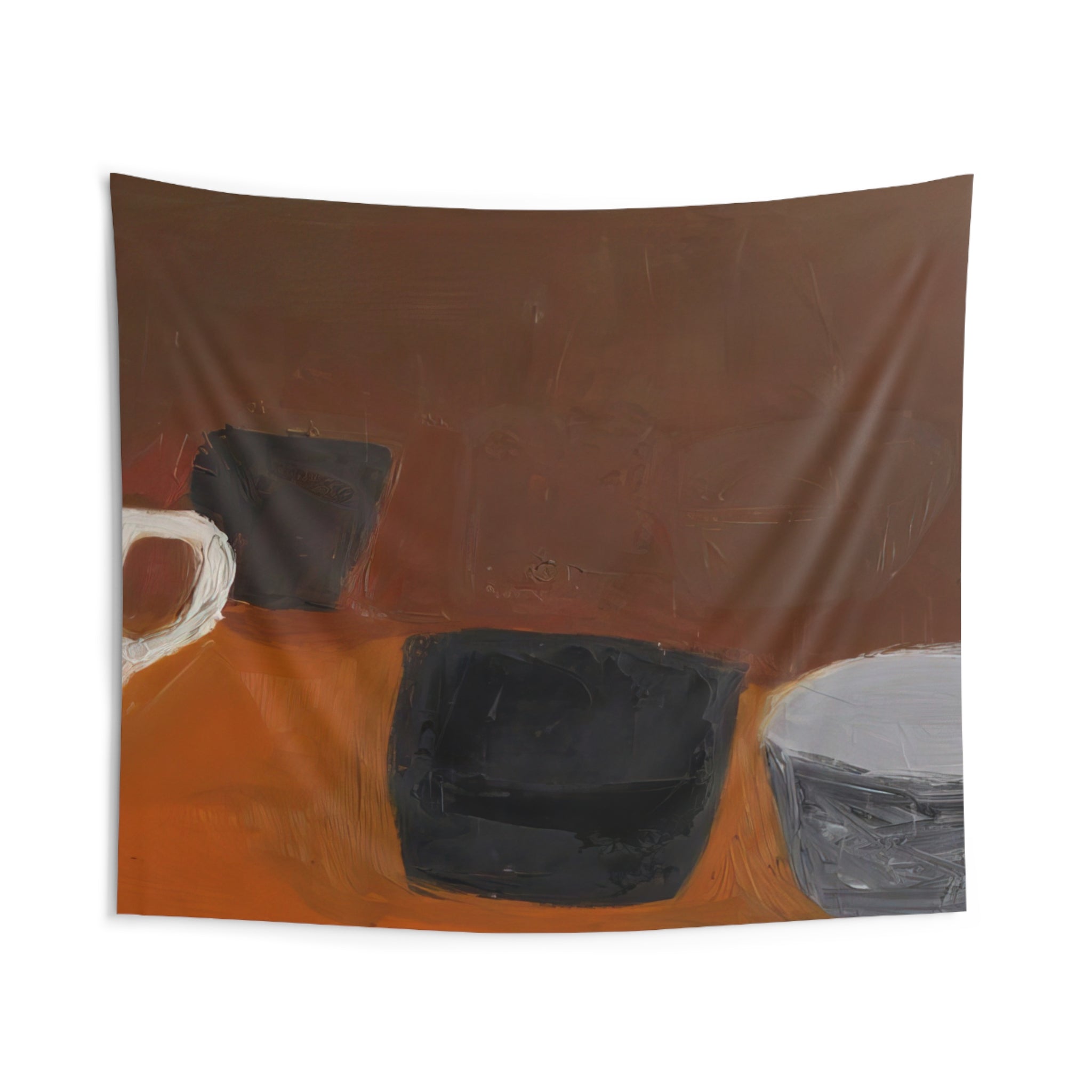 Still Life with White Mug - 1957 By William Scott Tapestry | William Scott Large Tapestry Art