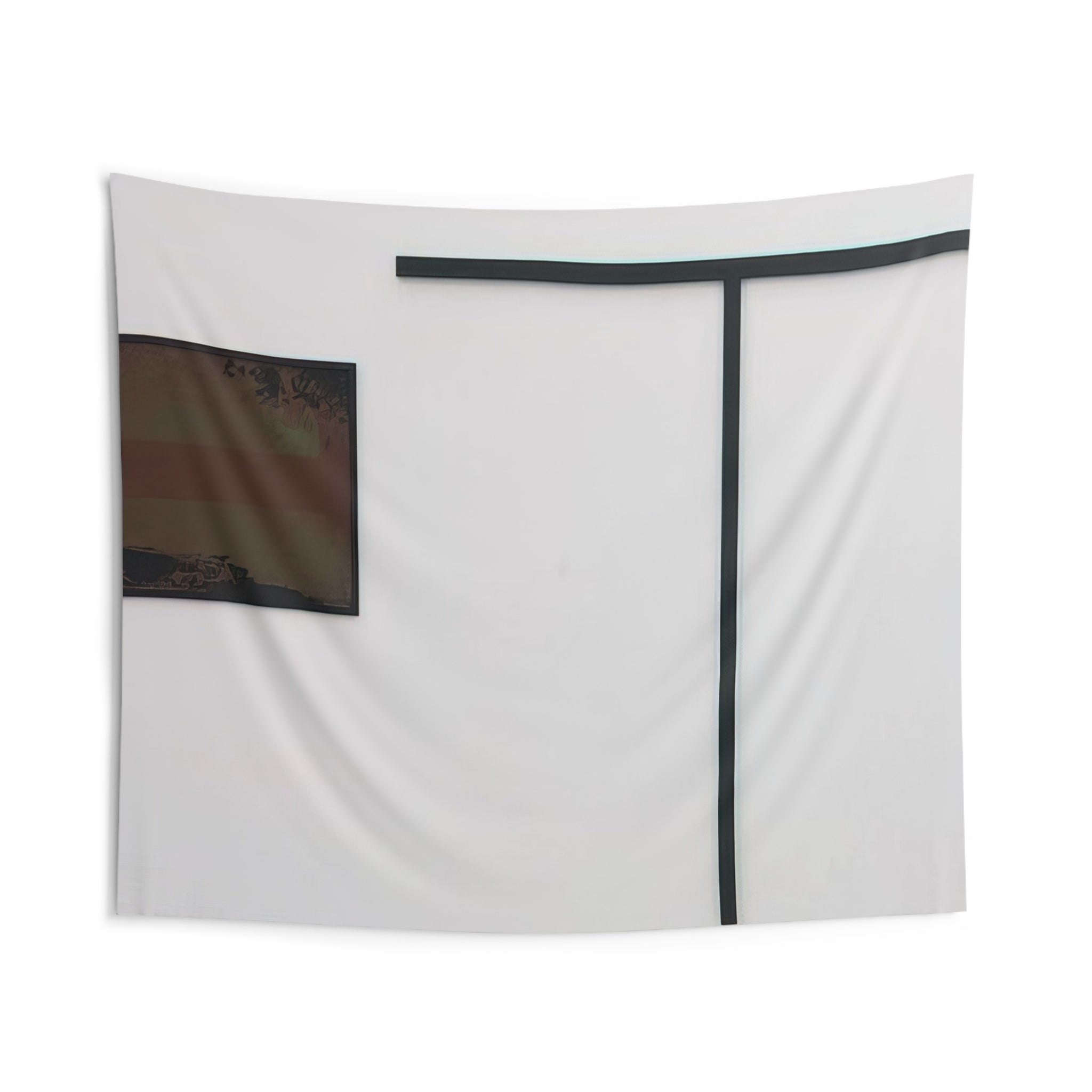 untitled T-formiges Objekt mit Gouache - 1972 By Blinky Palermo Tapestry | Blinky Palermo Large Tapestry Art