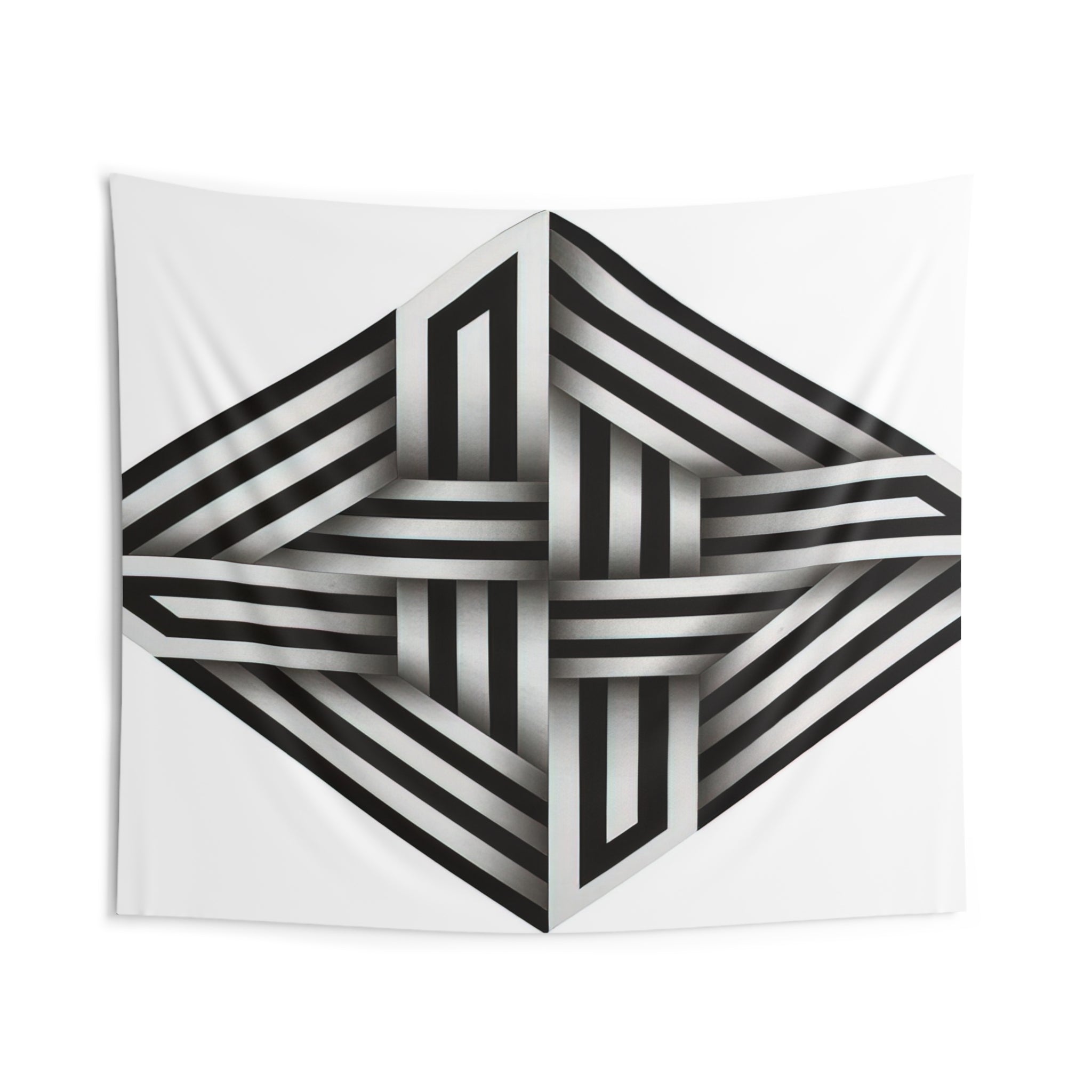 Kumo XV - 1973 By Omar Rayo Tapestry | Omar Rayo Large Tapestry Art