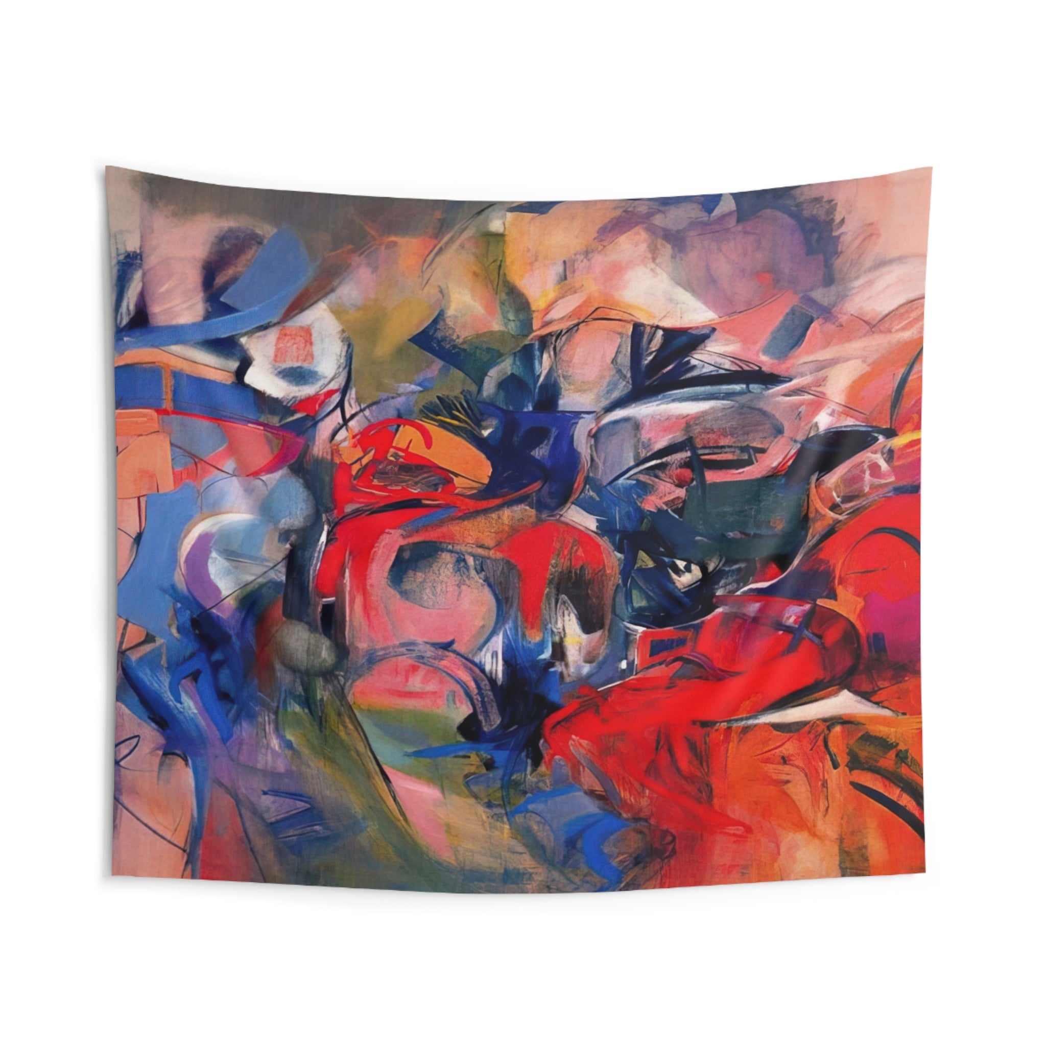 Fanfare - 1968 By Miriam Schapiro Tapestry | Miriam Schapiro Large Tapestry Art