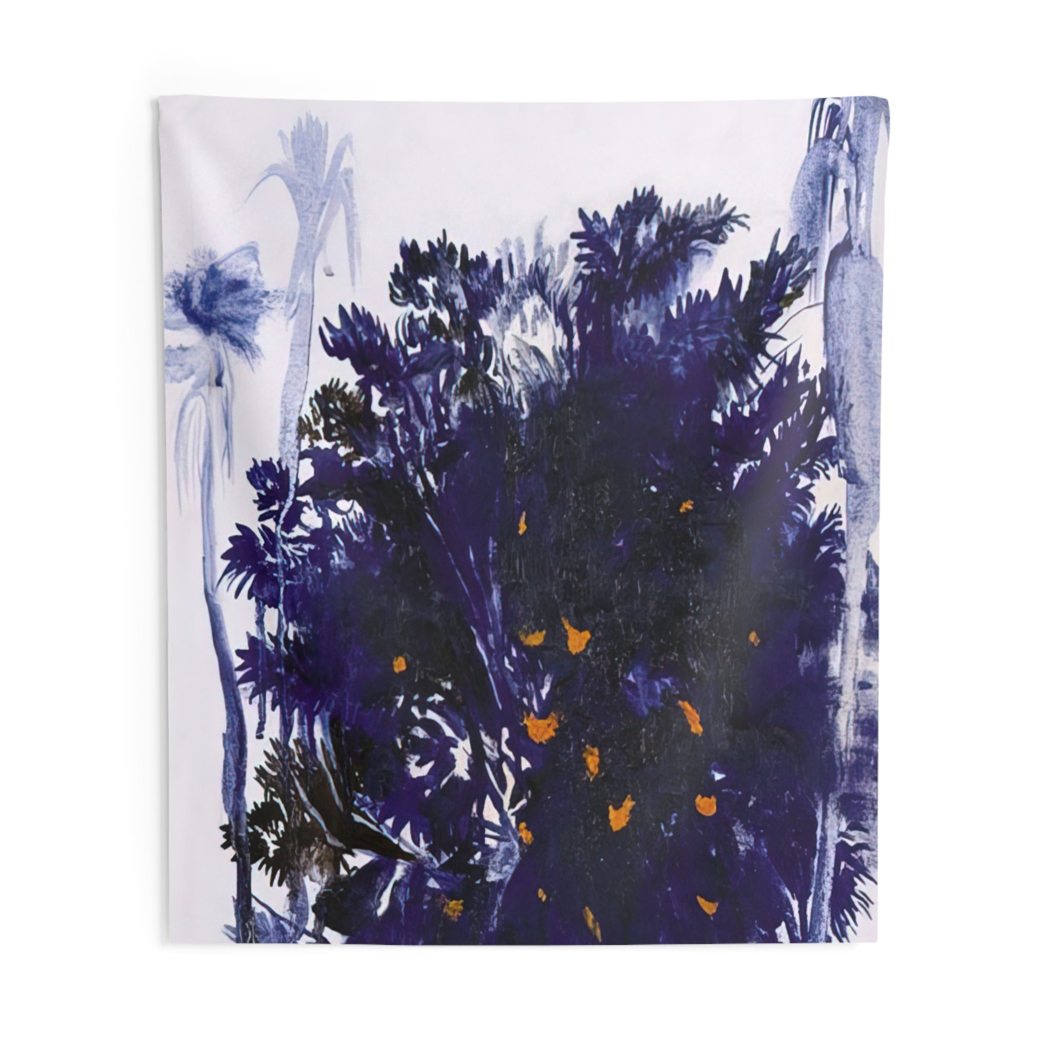 Moreton Bay Fig and Palm Trees - figurative By Brett Whiteley Tapestry | Brett Whiteley Large Tapestry Art