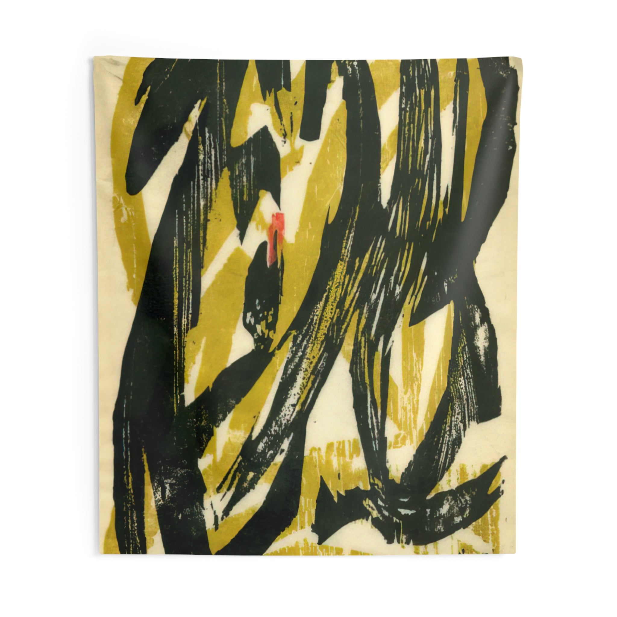 Landscape - 1955 By Adja Yunkers Tapestry | Adja Yunkers Large Tapestry Art