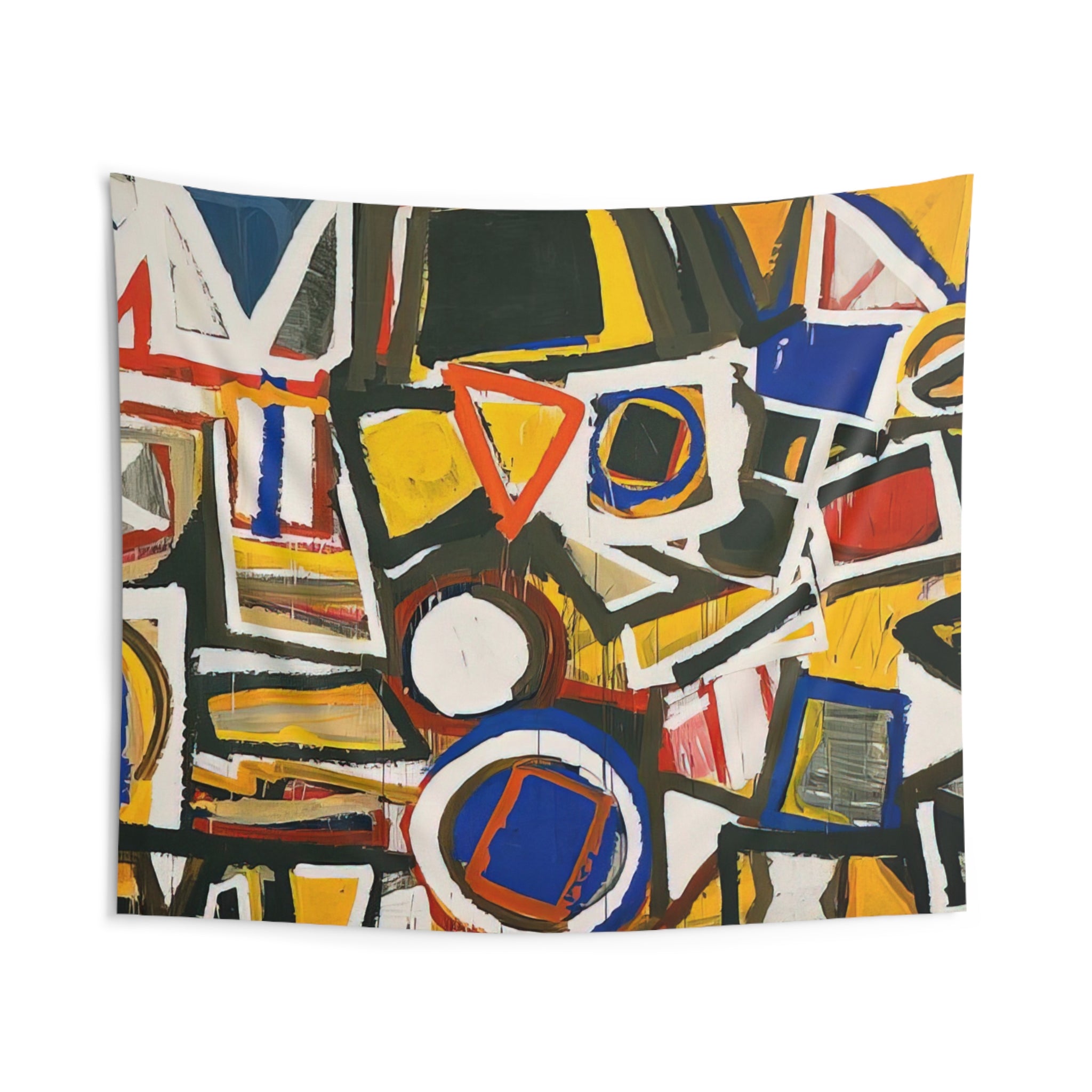 Taxi Cab II By Al Held Tapestry | Al Held Large Tapestry Art