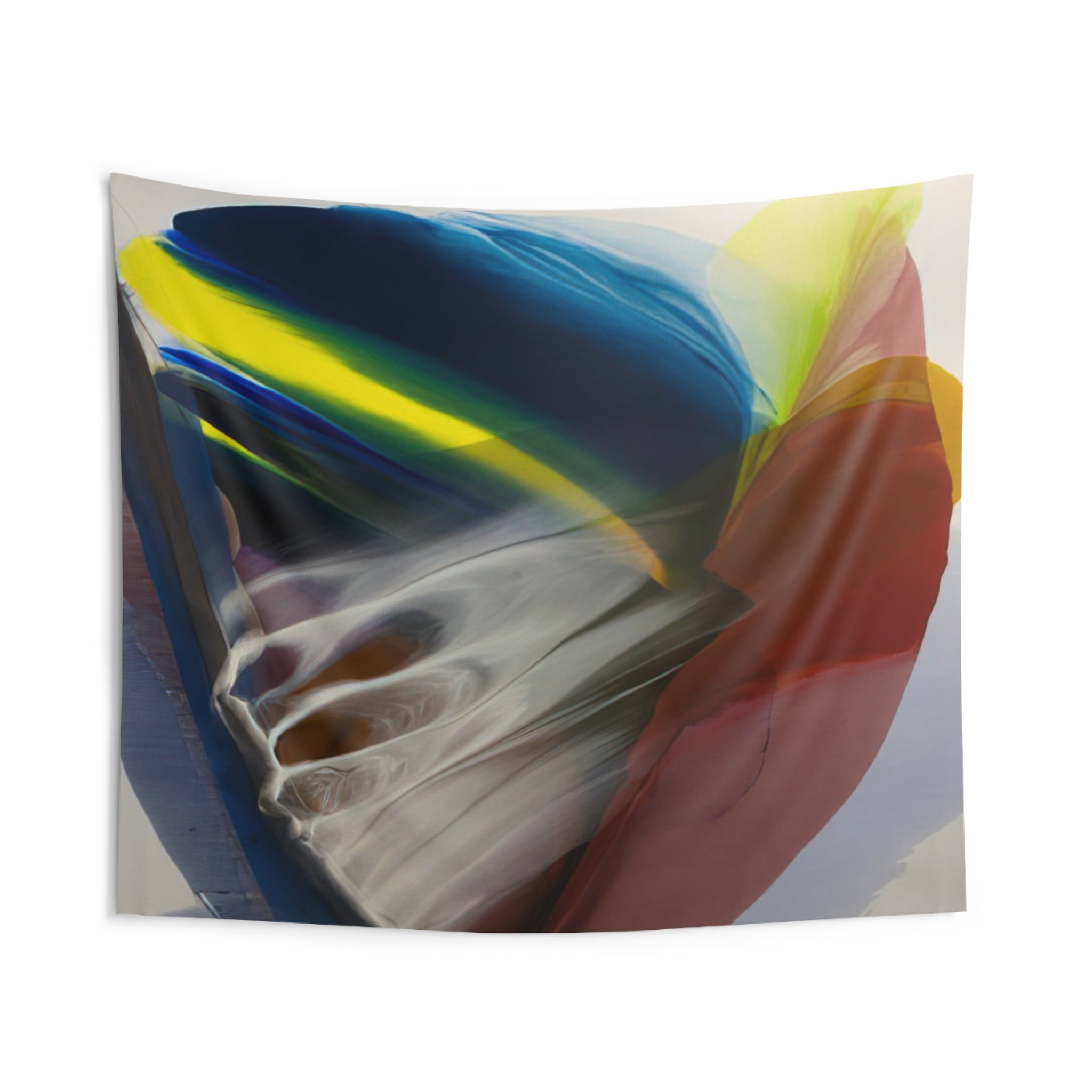 Wanderland Express - 1976 By Paul Jenkins Tapestry | Paul Jenkins Large Tapestry Art