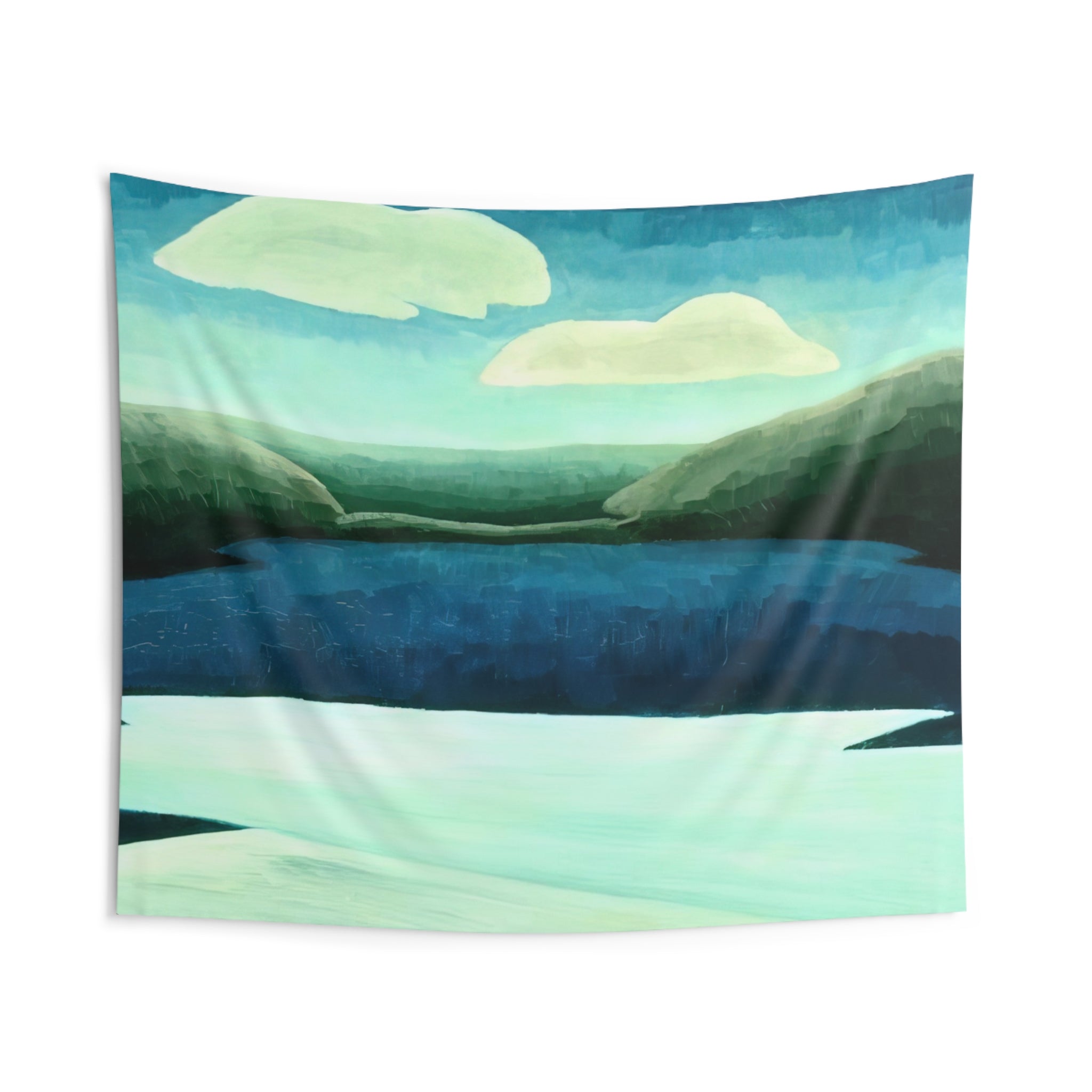 Ice and Clouds - 1931 By Arthur Dove Tapestry | Arthur Dove Large Tapestry Art
