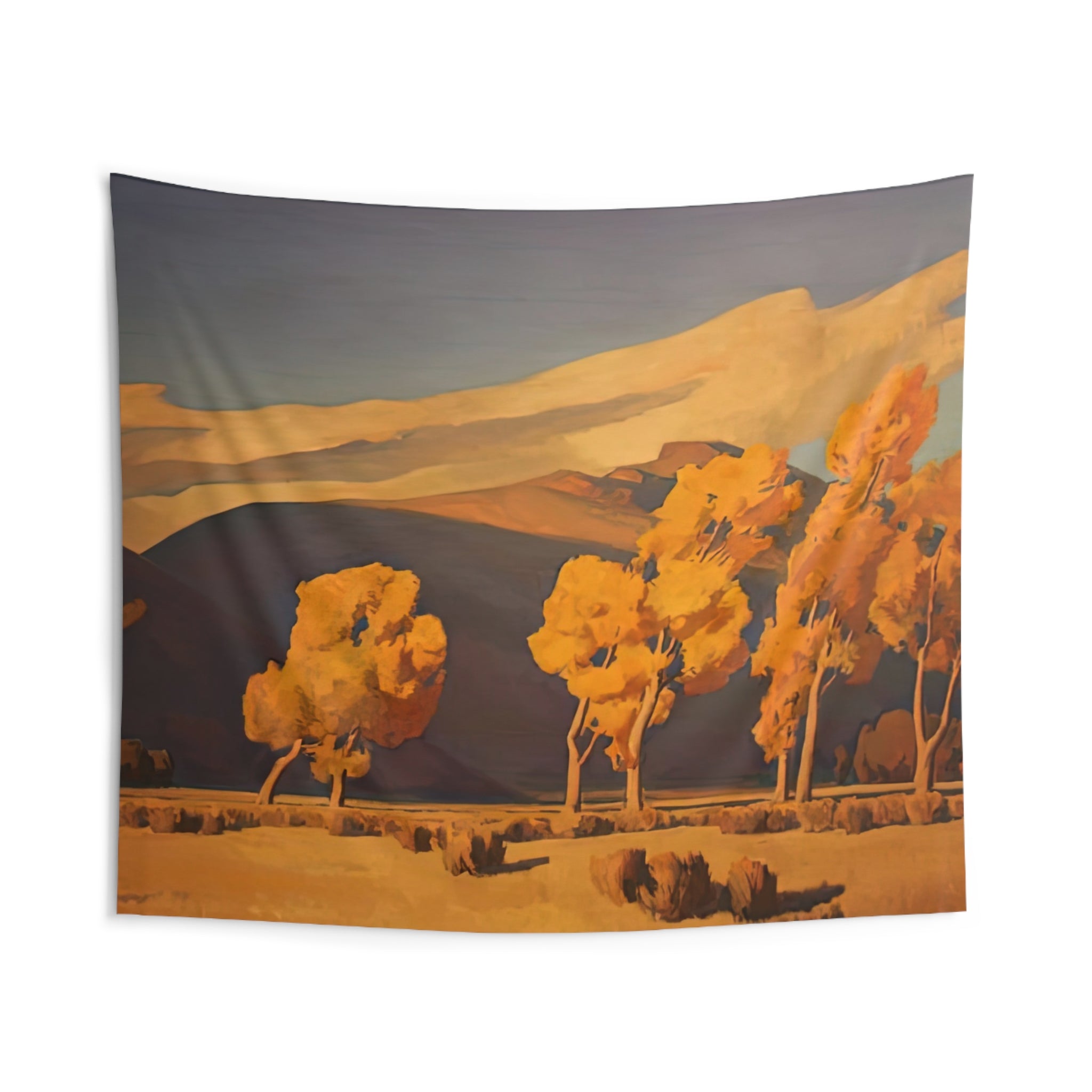 NOVEMBER IN NEVADA 1935 By Maynard Dixon Tapestry | Maynard Dixon Large Tapestry Art
