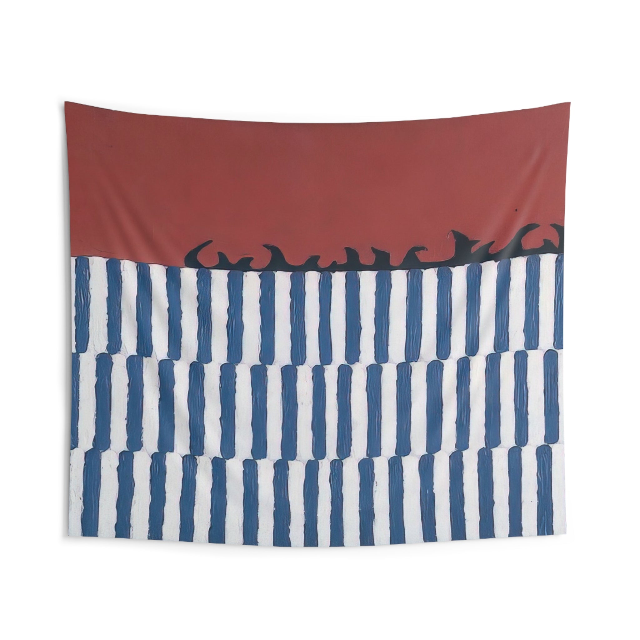 Untitled, No. 11a - 1958 By Forrest Bess Tapestry | Forrest Bess Large Tapestry Art