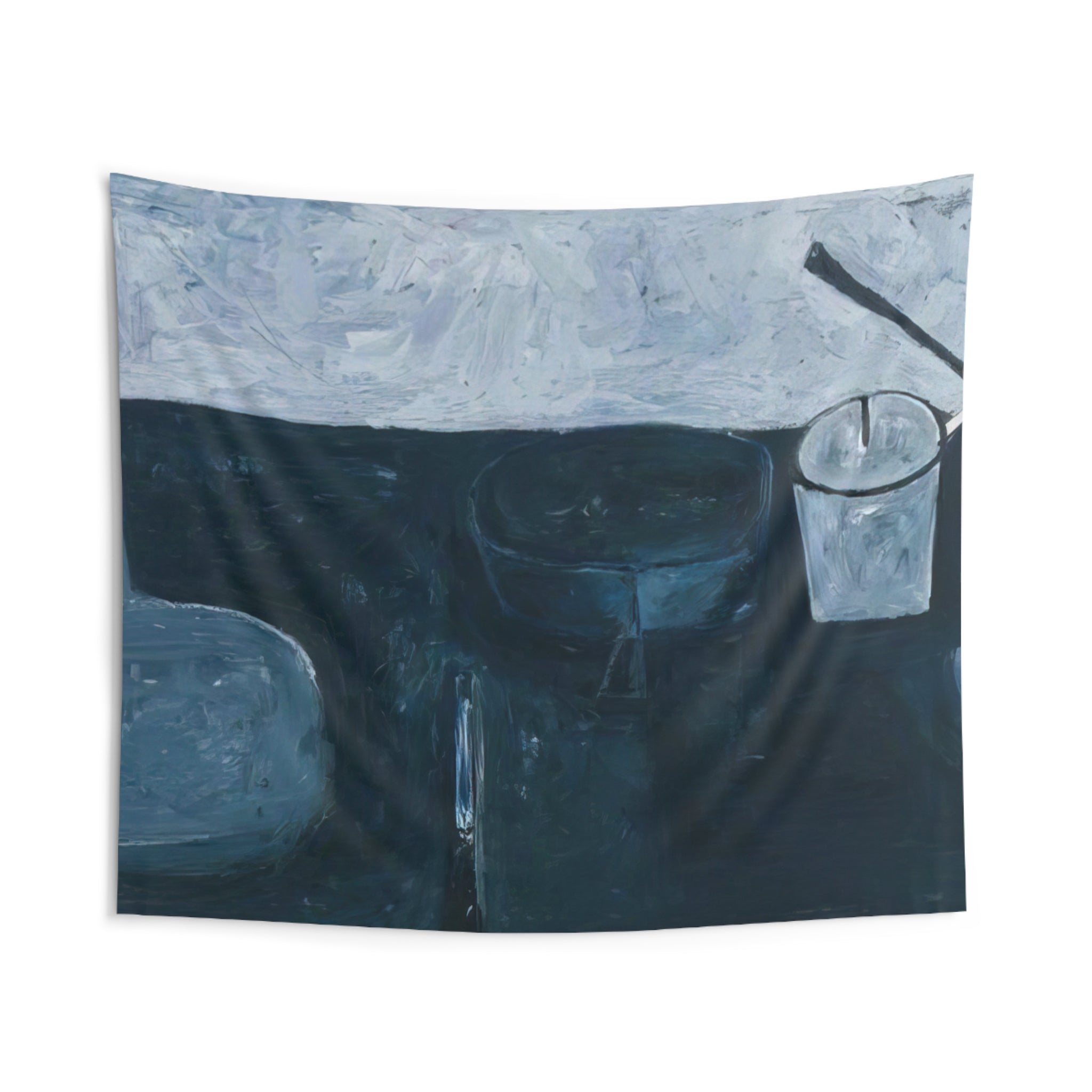 Winter Still Life - 1956 By William Scott Tapestry | William Scott Large Tapestry Art