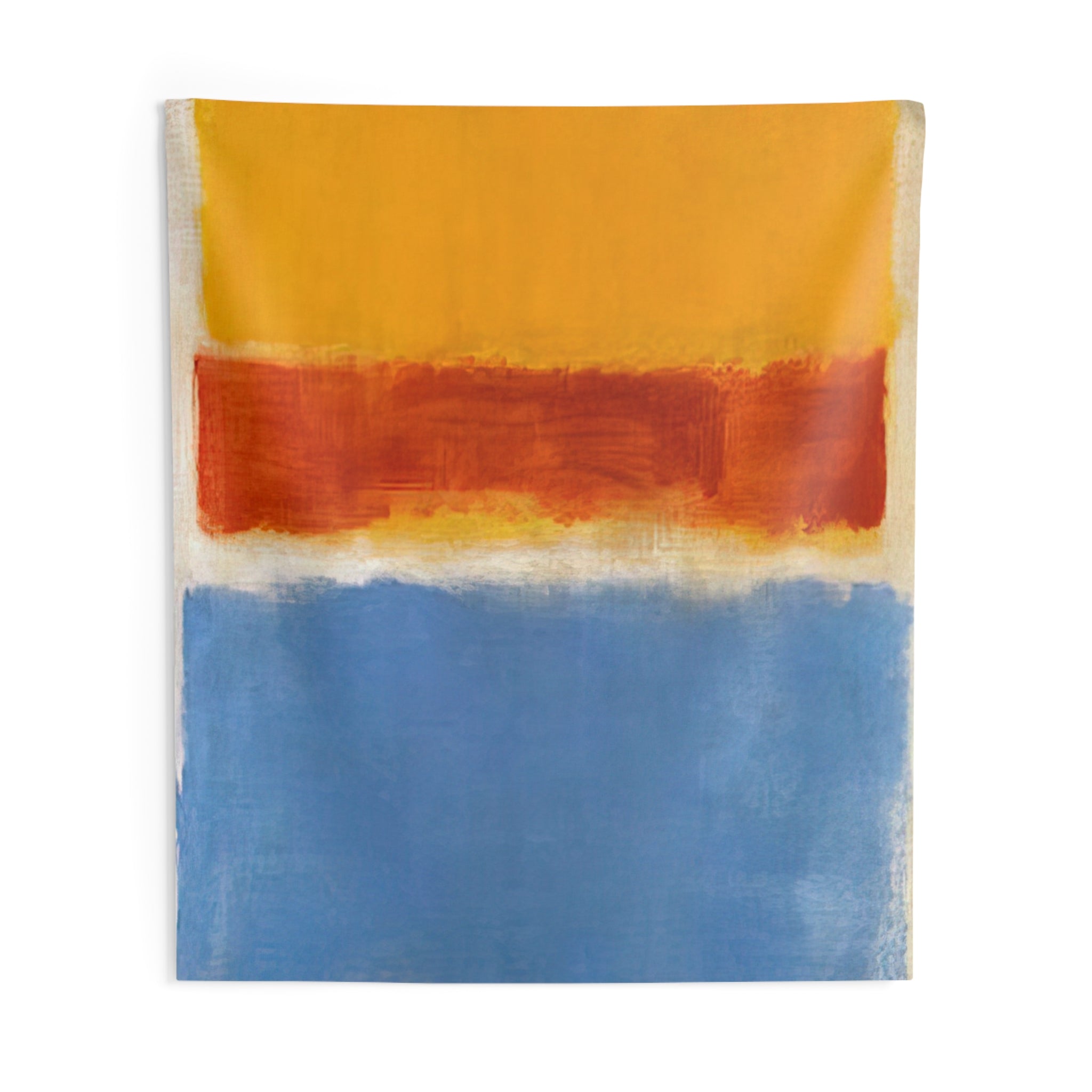 Untitled Yellow, Red and Blue - 1953 By Mark Rothko Tapestry | Mark Rothko Large Tapestry Art