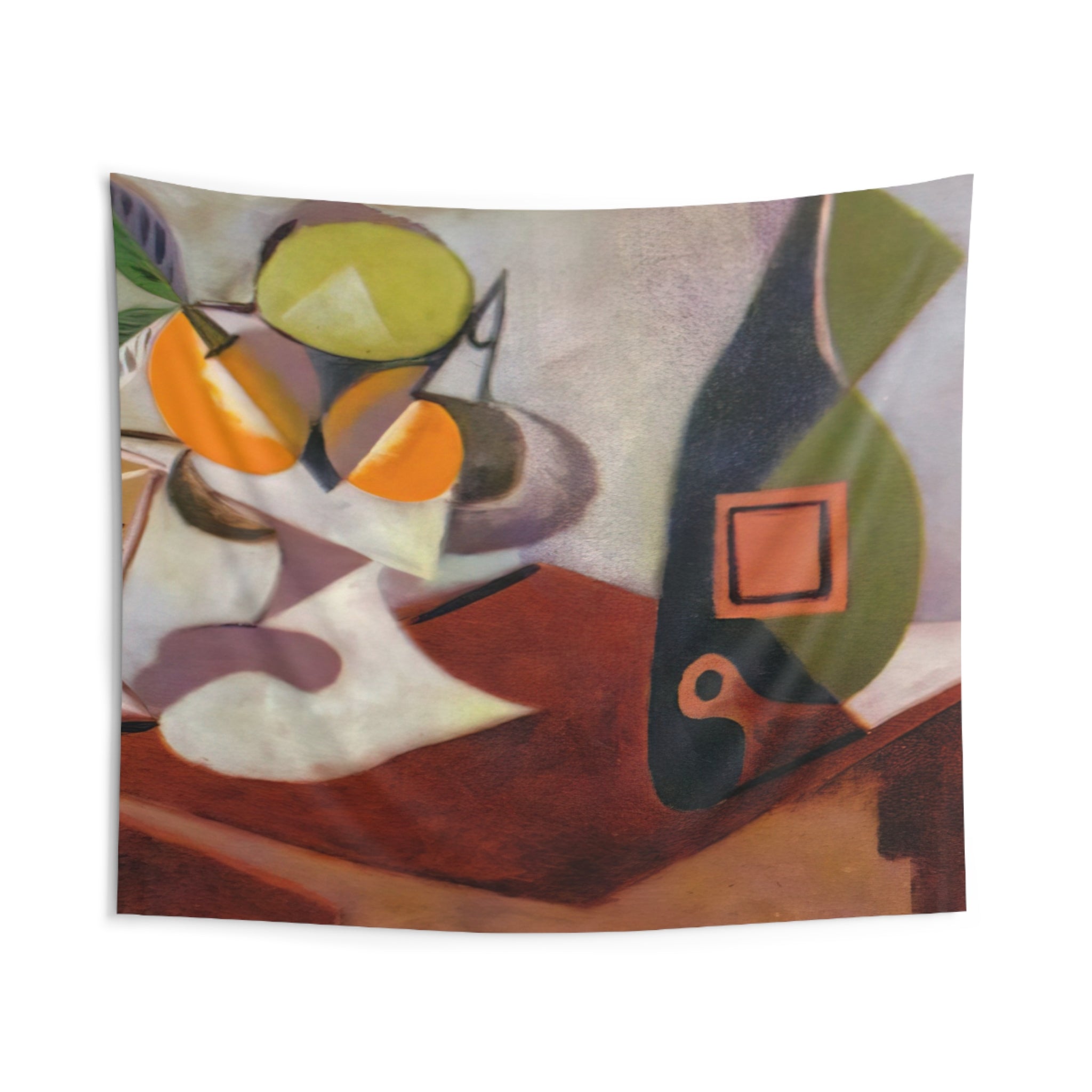 Still life with lemon and oranges By Pablo Picasso Tapestry | Pablo Picasso Large Tapestry Art