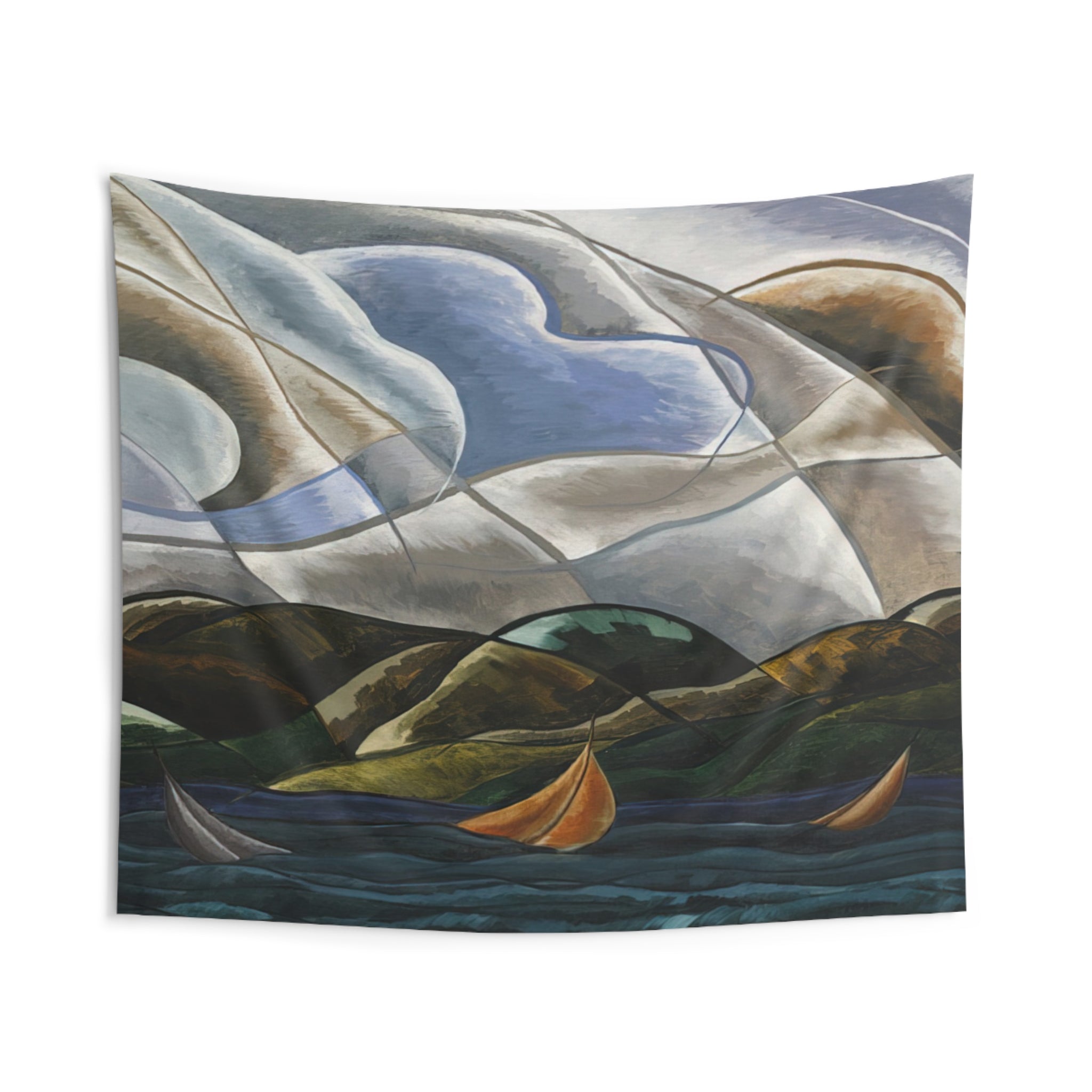 Clouds and Water - 1930 By Arthur Dove Tapestry | Arthur Dove Large Tapestry Art