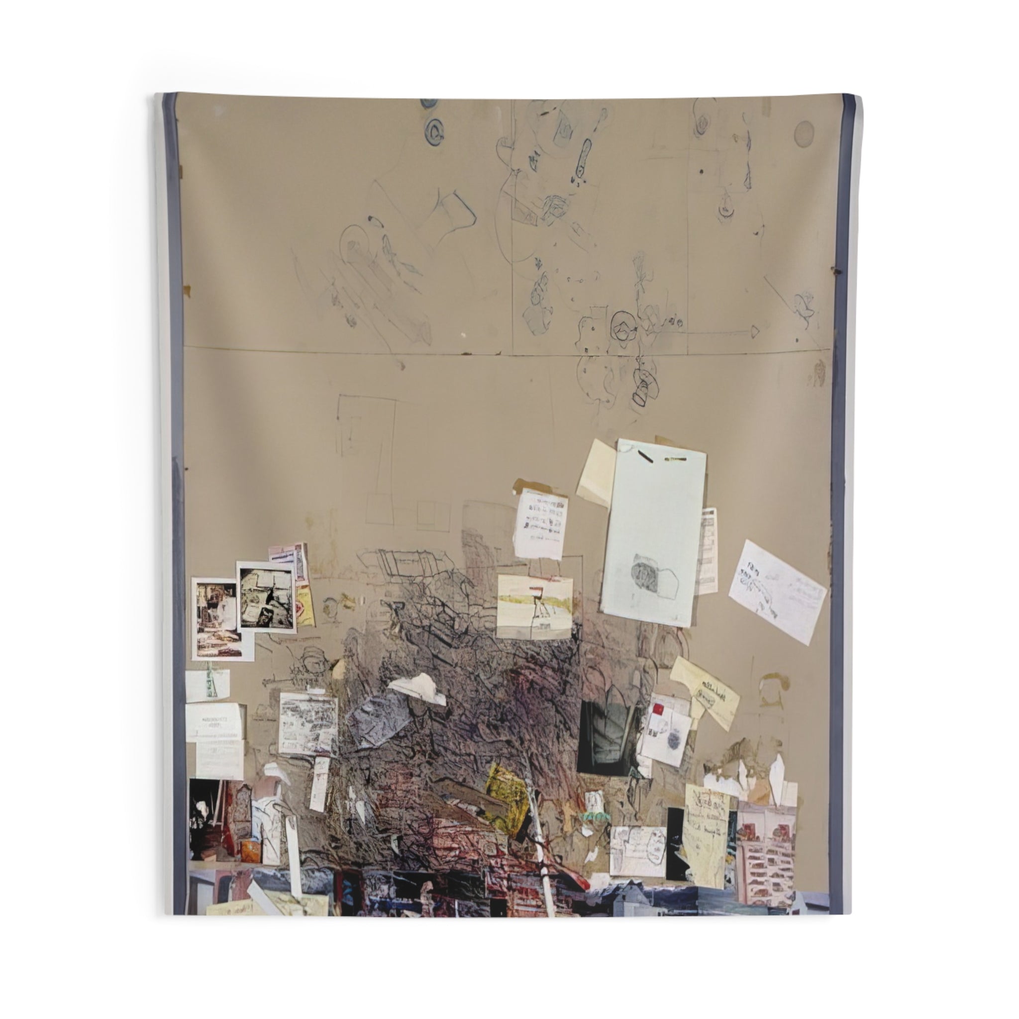 Tischmatte, Büro Hegenheimerstrasse, Base - 1994 By Dieter Roth Tapestry | Dieter Roth Large Tapestry Art