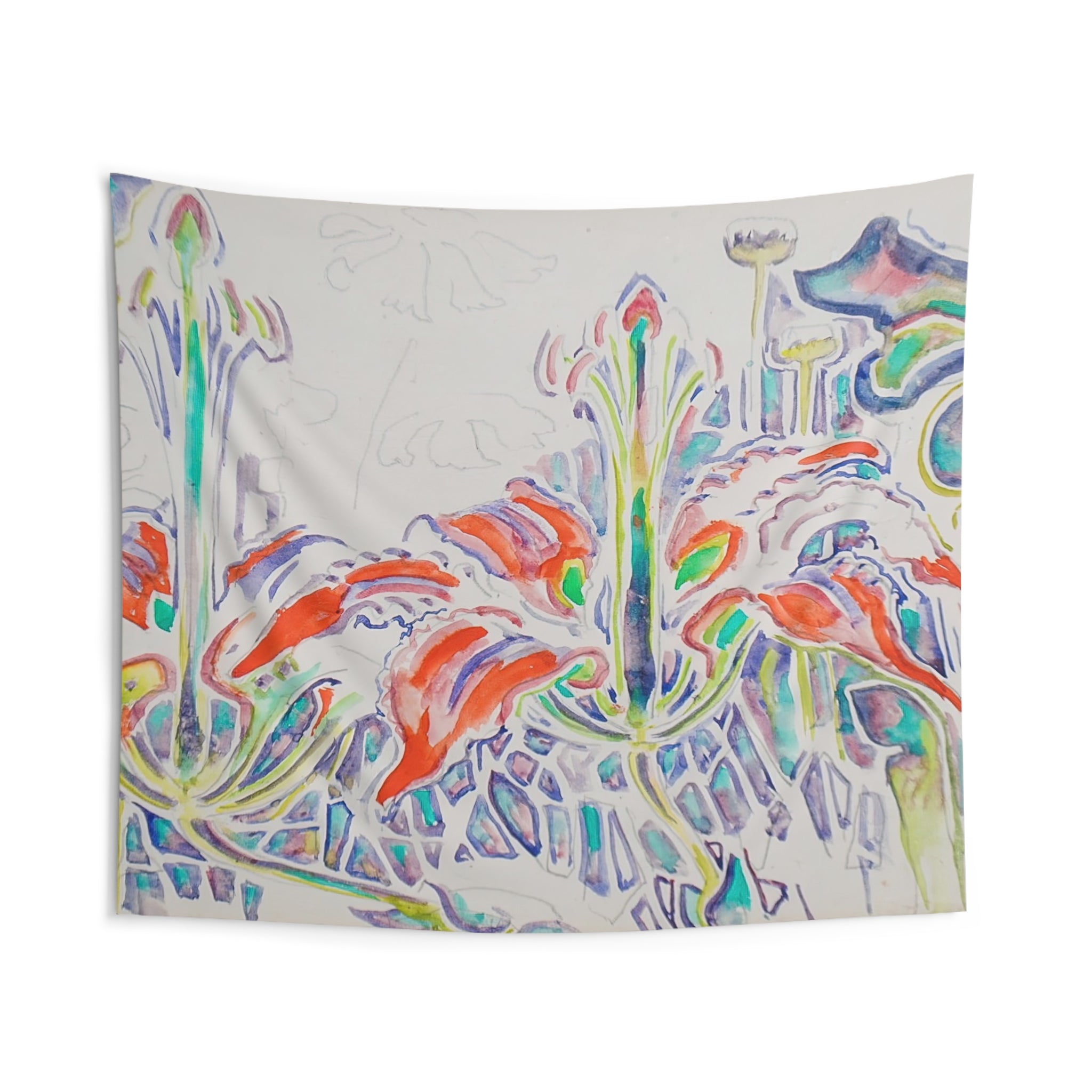 Walter Anderson By Walter Anderson Tapestry | Walter Anderson Large Tapestry Art