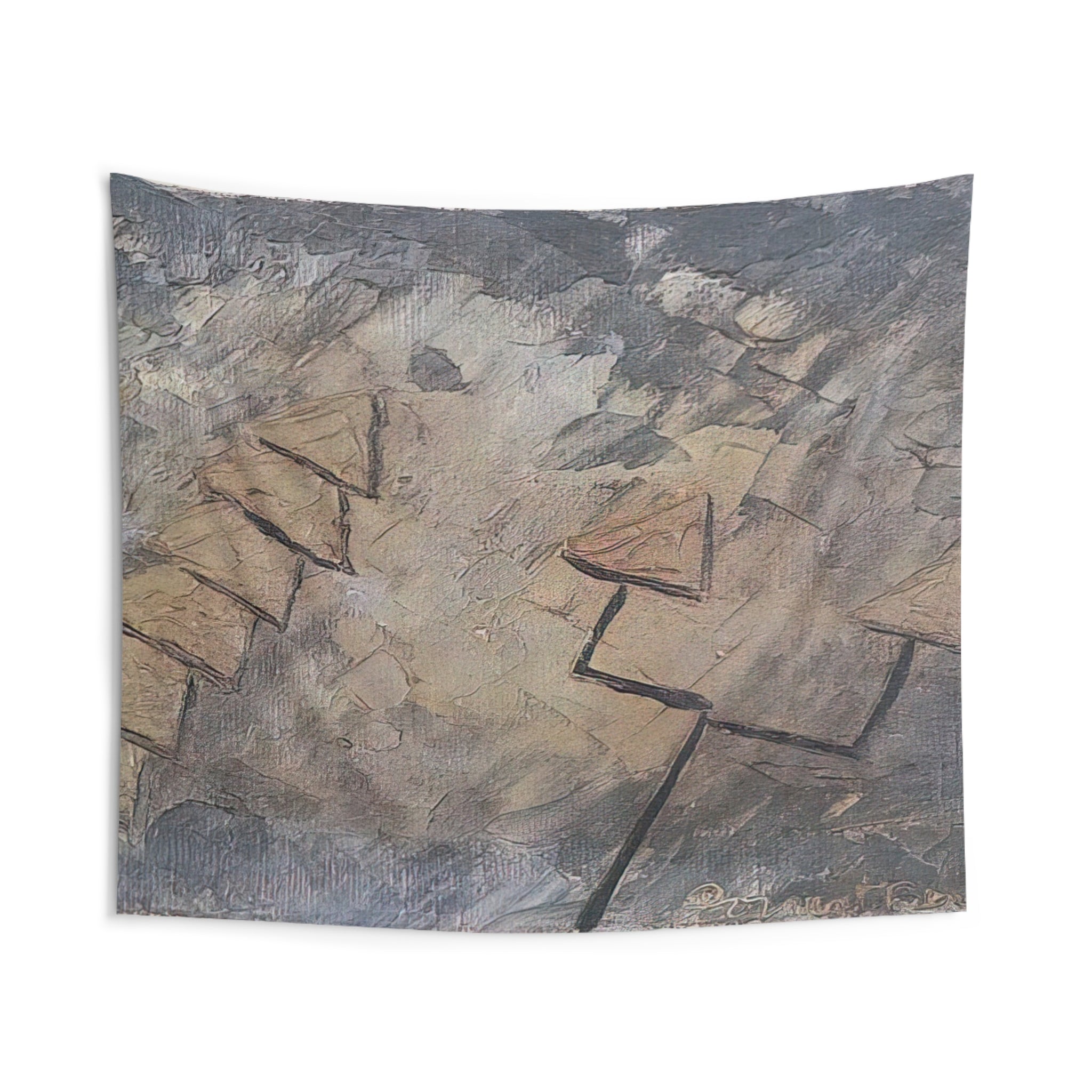 Untitled, No. 21 - 1947 By Forrest Bess Tapestry | Forrest Bess Large Tapestry Art