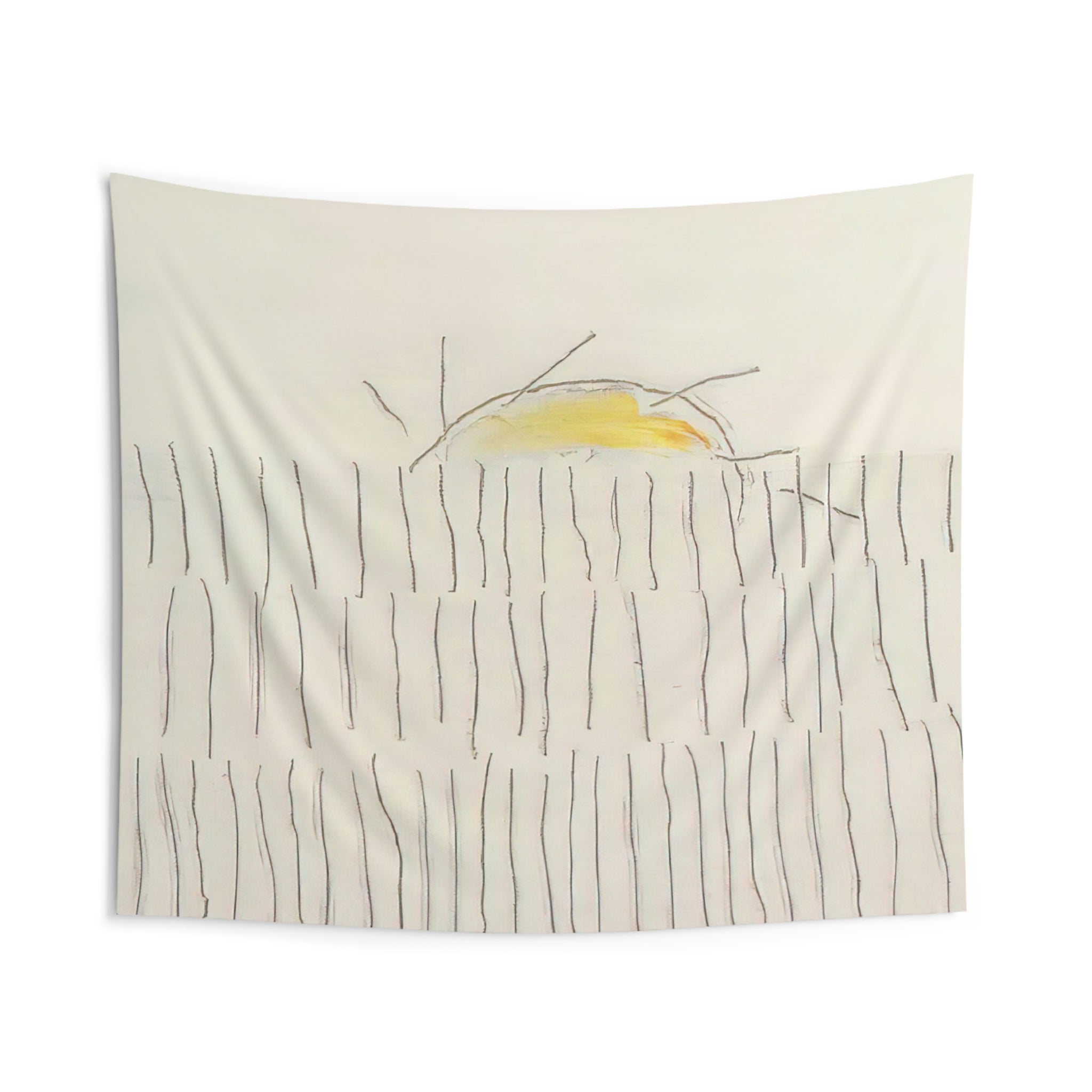 Untitled - 1966 By Forrest Bess Tapestry | Forrest Bess Large Tapestry Art