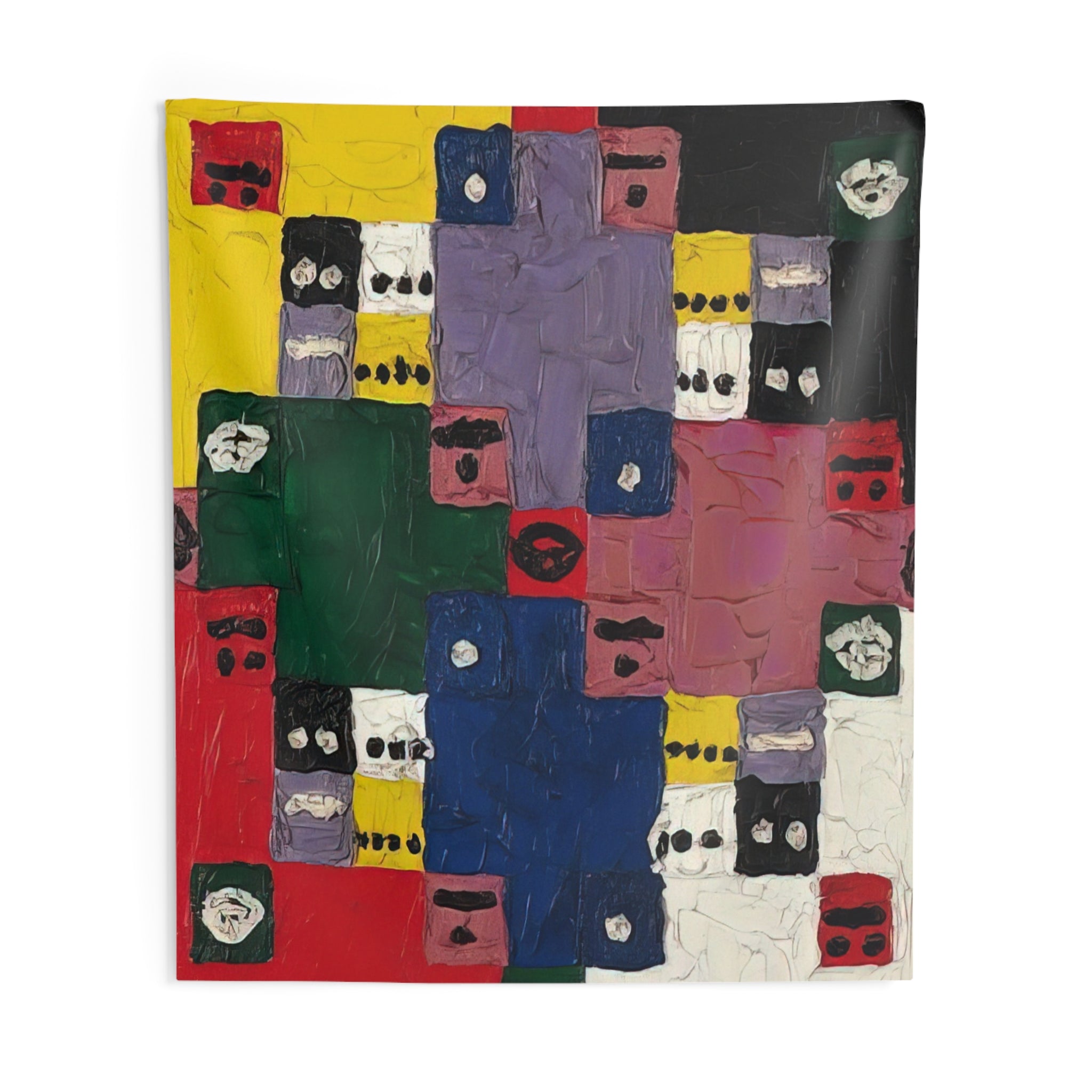 Magic 14 - 1960 By Alfred Jensen Tapestry | Alfred Jensen Large Tapestry Art
