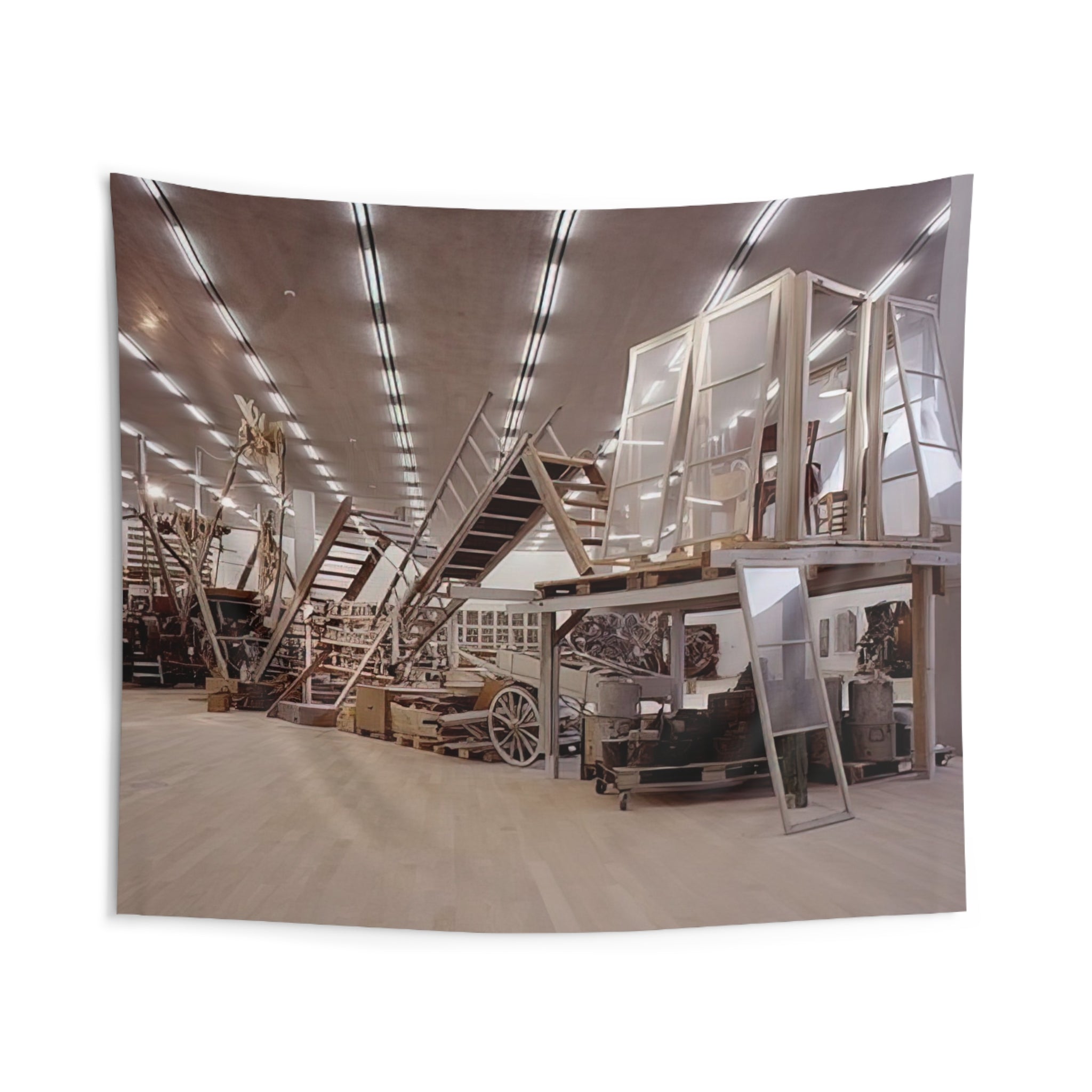 Garden Sculpture - 1996 By Dieter Roth Tapestry | Dieter Roth Large Tapestry Art