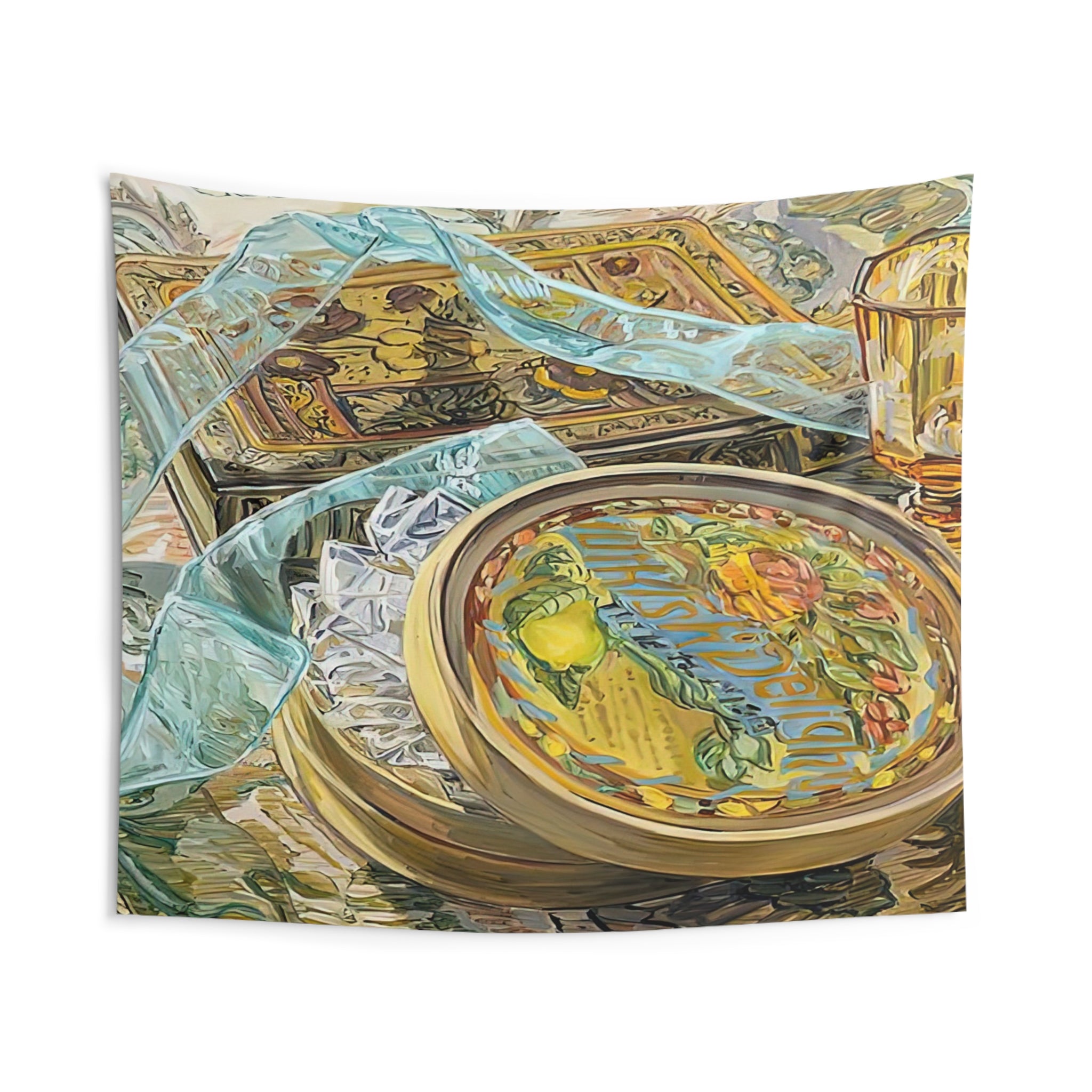 TURKISH DELIGHT 2003 By Janet Fish Tapestry | Janet Fish Large Tapestry Art