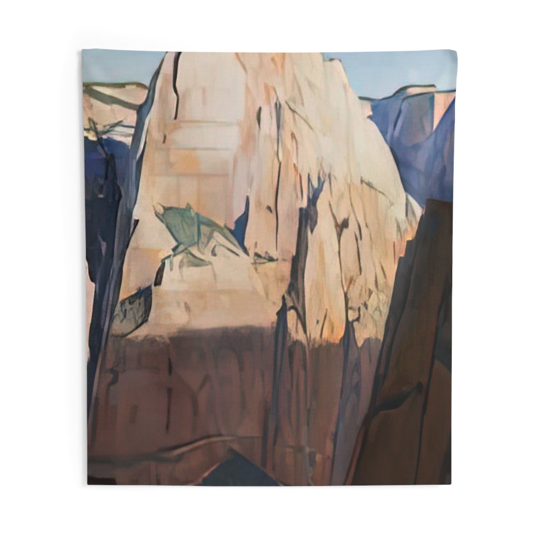 GREAT WHITE THRONE ZION CANYON UTAH 1933 By Maynard Dixon Tapestry | Maynard Dixon Large Tapestry Art